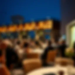 Networking event in Dubai showcasing professional connections