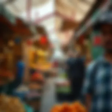 Local Market Experience in Al Nahda Vibrant local market in Al Nahda with diverse offerings