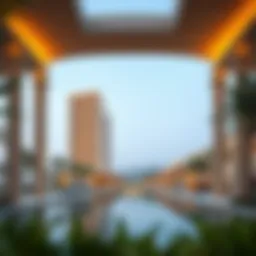 Stunning architectural design of Avani Palm