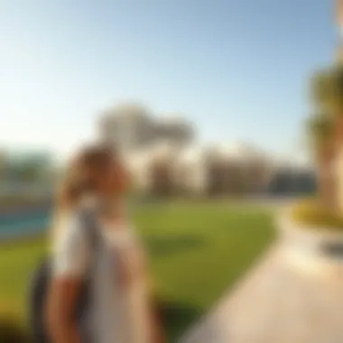Community lifestyle and green spaces at Avani Palm