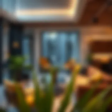 Relaxation and Recharge Areas in Coworking Spaces A serene breakout area in a coworking facility promoting relaxation