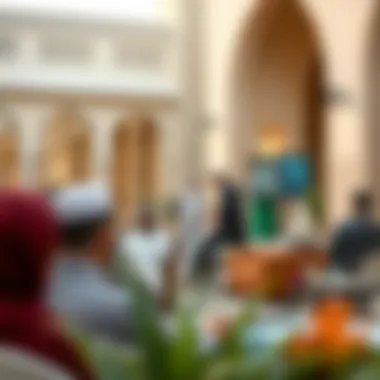 Community Engagement by Dubai Islamic Bank Community engagement event by Dubai Islamic Bank in Al Zahia