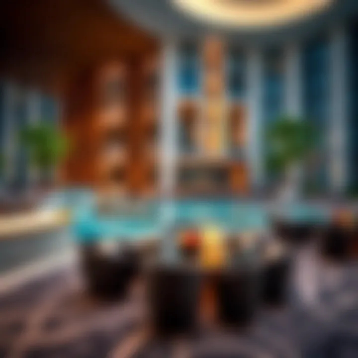 Amenities and leisure spaces in Merano Tower