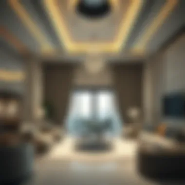 Luxurious interior of a residential unit at Seven Palm