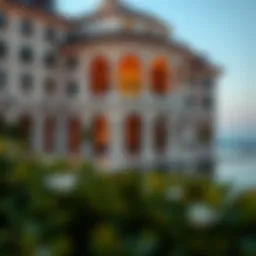 Stunning view of the Manor Hotel Furjan architecture