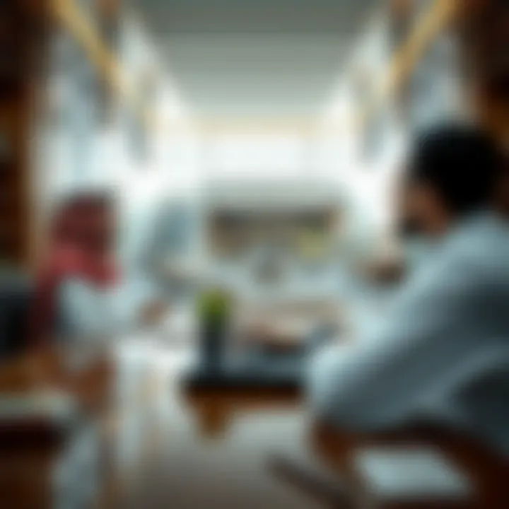 Business meeting symbolizing investment opportunities
