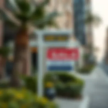 Real Estate Market and Visa Changes in UAE Real estate sign indicating property for sale