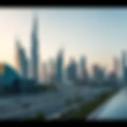 UAE skyline showcasing modern architecture