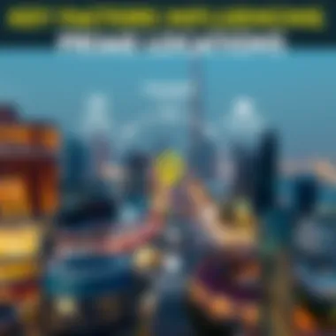 Key Factors Influencing Prime Locations Infographic highlighting key factors influencing prime locations in Dubai