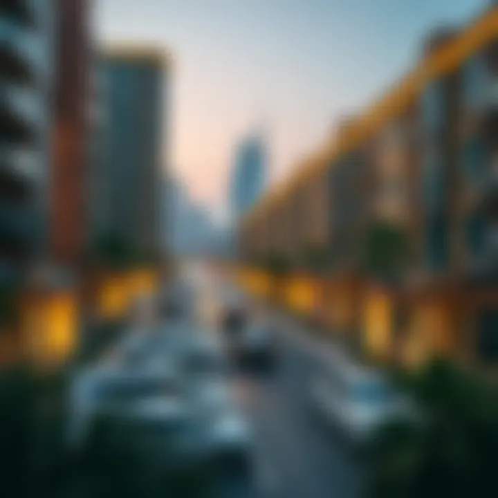 Infographic illustrating legal considerations for renting in Bur Dubai